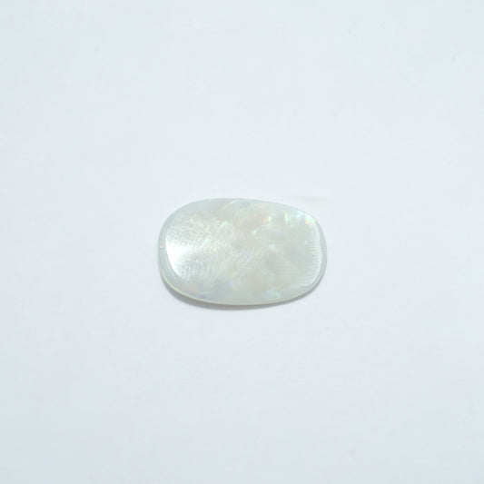 Natural 4 C Opal White Oval 4.38 Ratti Doodhiya Patthar