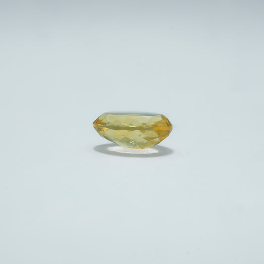 Natural 6.35 C Citrine Yellow Oval 6.97 Ratti Sunhela