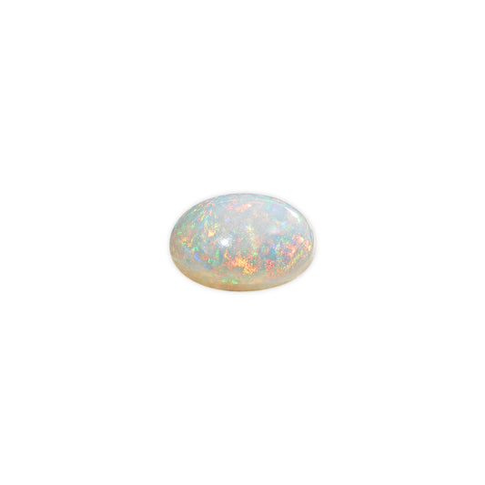 Natural 11.8 C Opal White Oval 13.11 Ratti Doodhiya Patthar