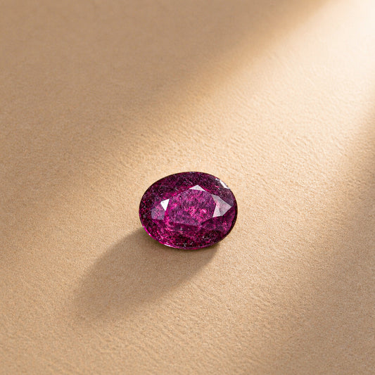 Natural 4.12 C Ruby Oval 4.49 Ratti Manik