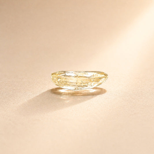 Natural 8.25 C Yellow Sapphire 9.17 Ratti Pukhraj