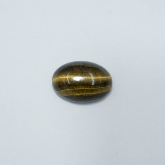 5.64 C Natural Tiger’s Eye Cabochon Oval Baagh Phatthar