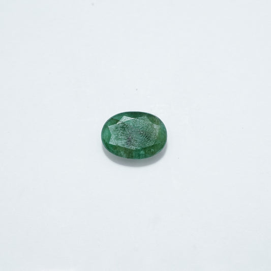 Natural 4.24 C Emerald Oval 4.65 Ratti Panna