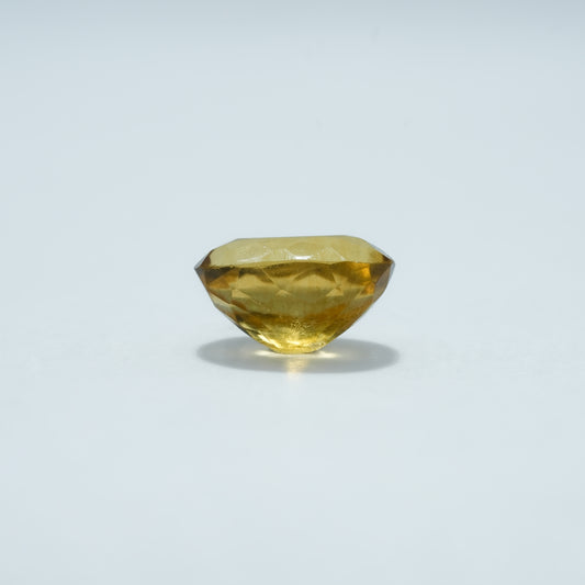 Natural 8.14 C Citrine Yellow Oval 8.94 Ratti Sunela