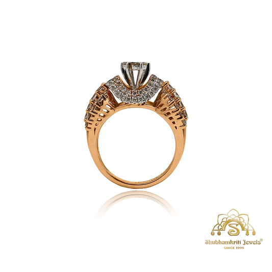 Elegant diamond engagement ring design