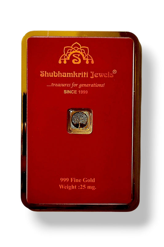 24K 999 Fine Gold Coin 25mg | Premium Diwali & Dhanteras Gift