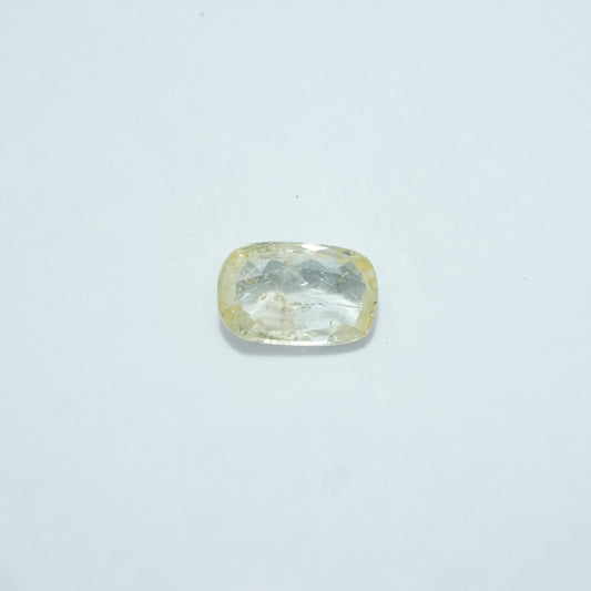 Natural 8.25 C Yellow Sapphire 9.17 Ratti Pukhraj