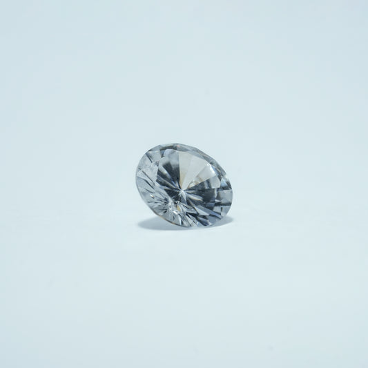 Cubic Zirconia 8.28 C Round Colourless 9.09 Ratti American Diamond