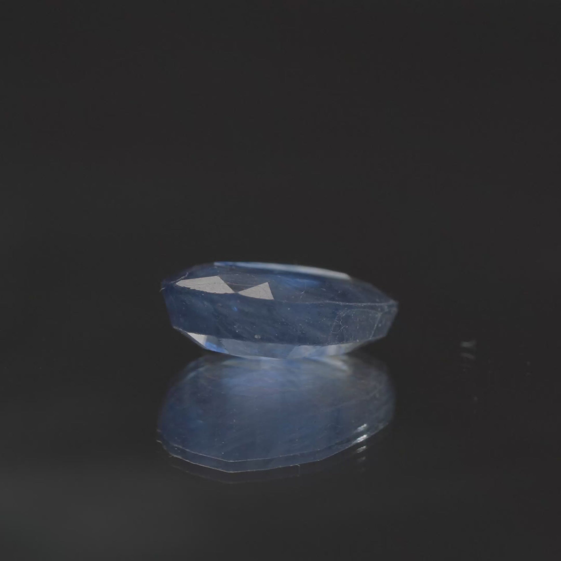 5.1 C Natural Blue Sapphire Oval 5.67 Ratti Neelam