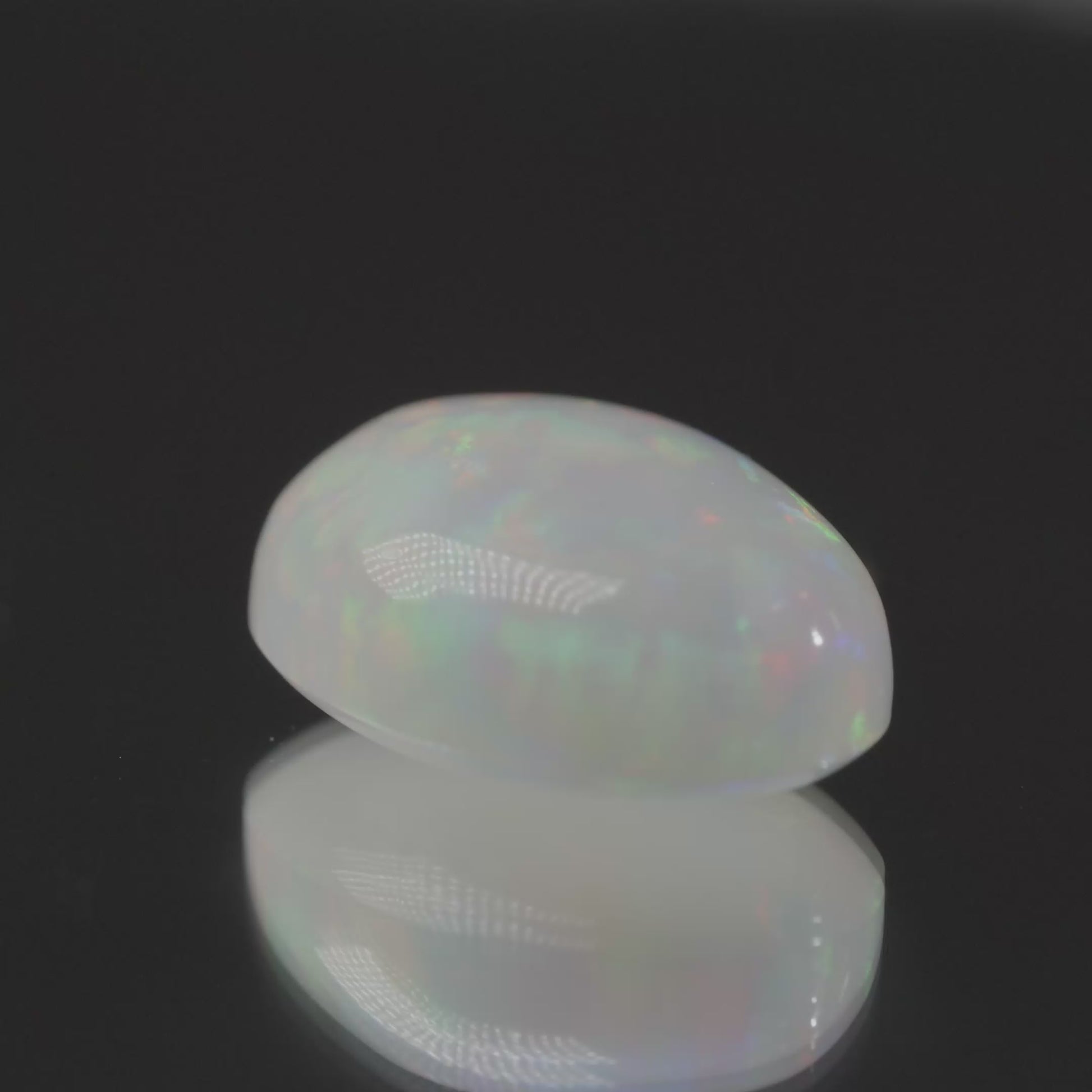 Natural 11.8 C Opal White Oval 13.11 Ratti Doodhiya Patthar
