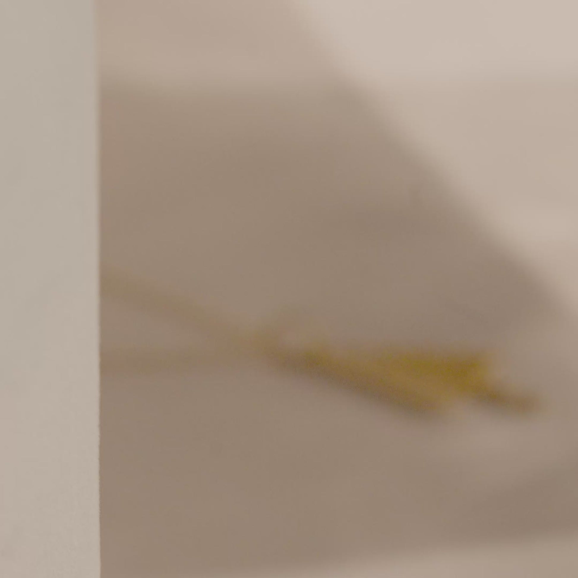 18k Yellow Gold Contemporary Diamond Accent Triangle Pendant Set with Earrings