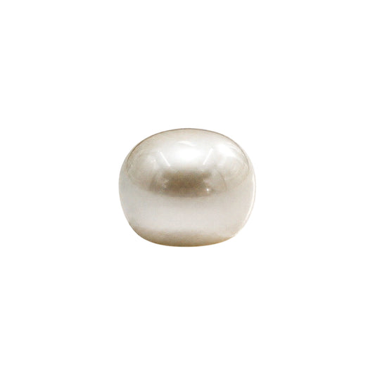 9.21 C Natural Round Milky Pearl 10.11 Ratti Moti