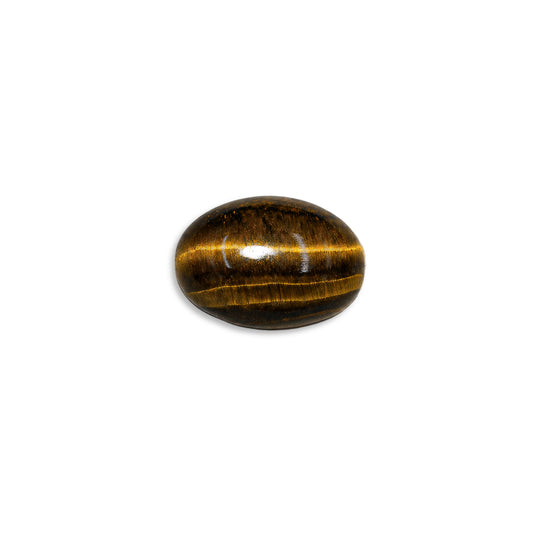 5.64 C Natural Tiger’s Eye Cabochon Oval Baagh Phatthar